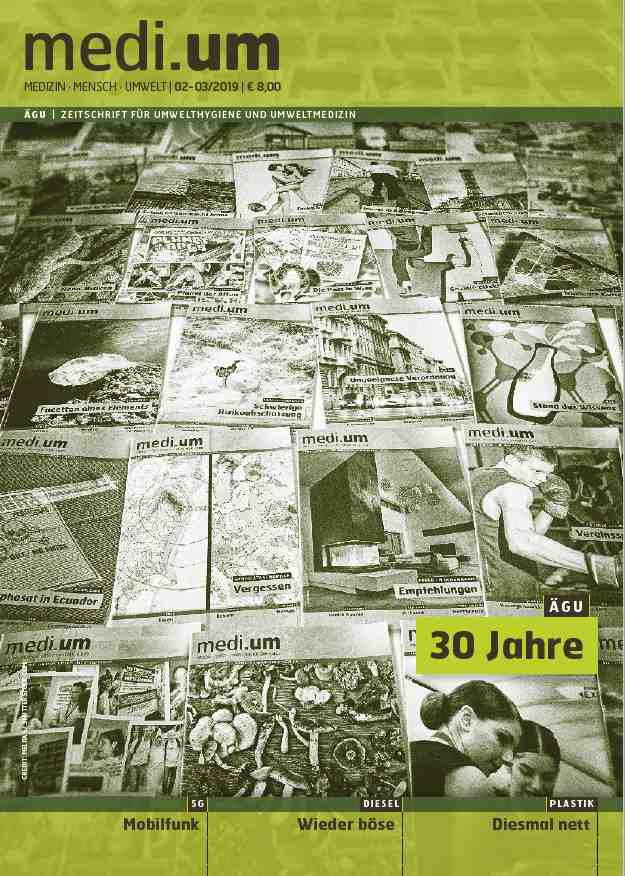 Cover 30
                        Jahre ÄGU